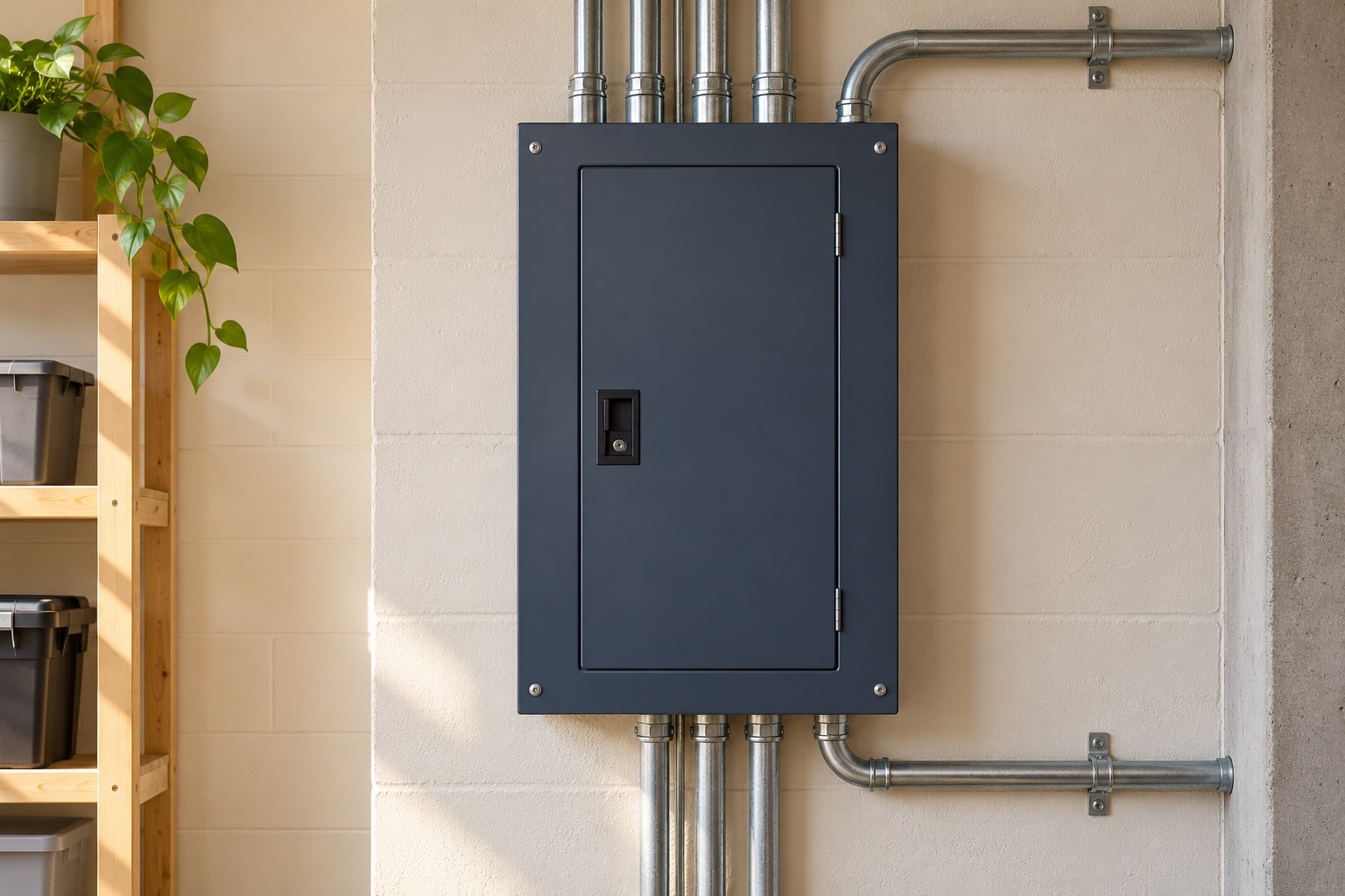 Illustrative residential electrical panel